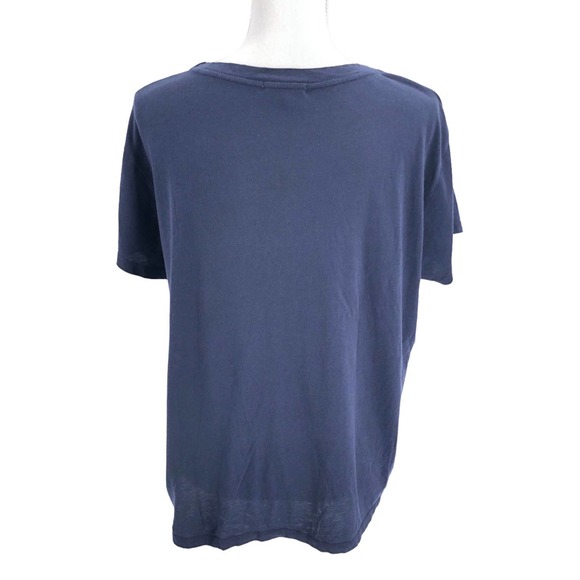 Sundry Womens Size Small Lightweight Star Print Short Sleeve Tee Shirt Scoopneck - Picture 3 of 7